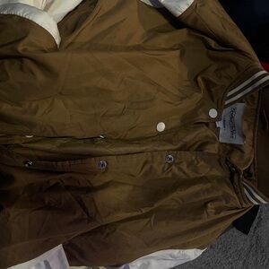 Brown Varsity Jacket